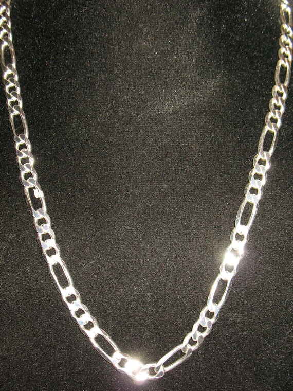 Heavy 8mm Sterling Silver 30 Inch 