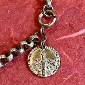Antique Gettysburg Soldiers National Monument Souvenir Charm Bracelet