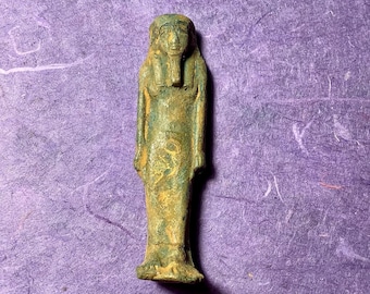 Egyptian Ushabti Funerary Figurine Amulet (U203)