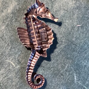 Lang Sterling Seahorse Brooch zdjęcie 3