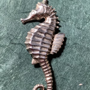 Lang Sterling Seahorse Brooch zdjęcie 1