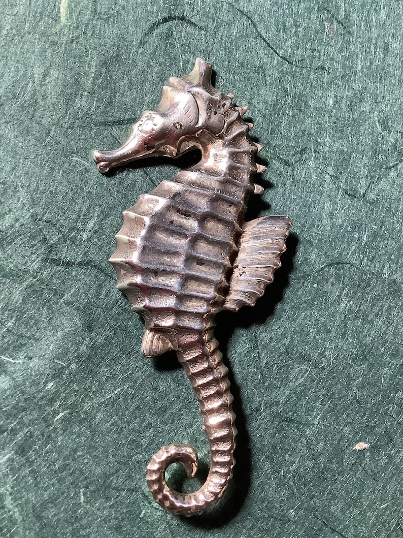 Lang Sterling Seahorse Brooch zdjęcie 1