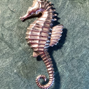 Lang Sterling Seahorse Brooch zdjęcie 5