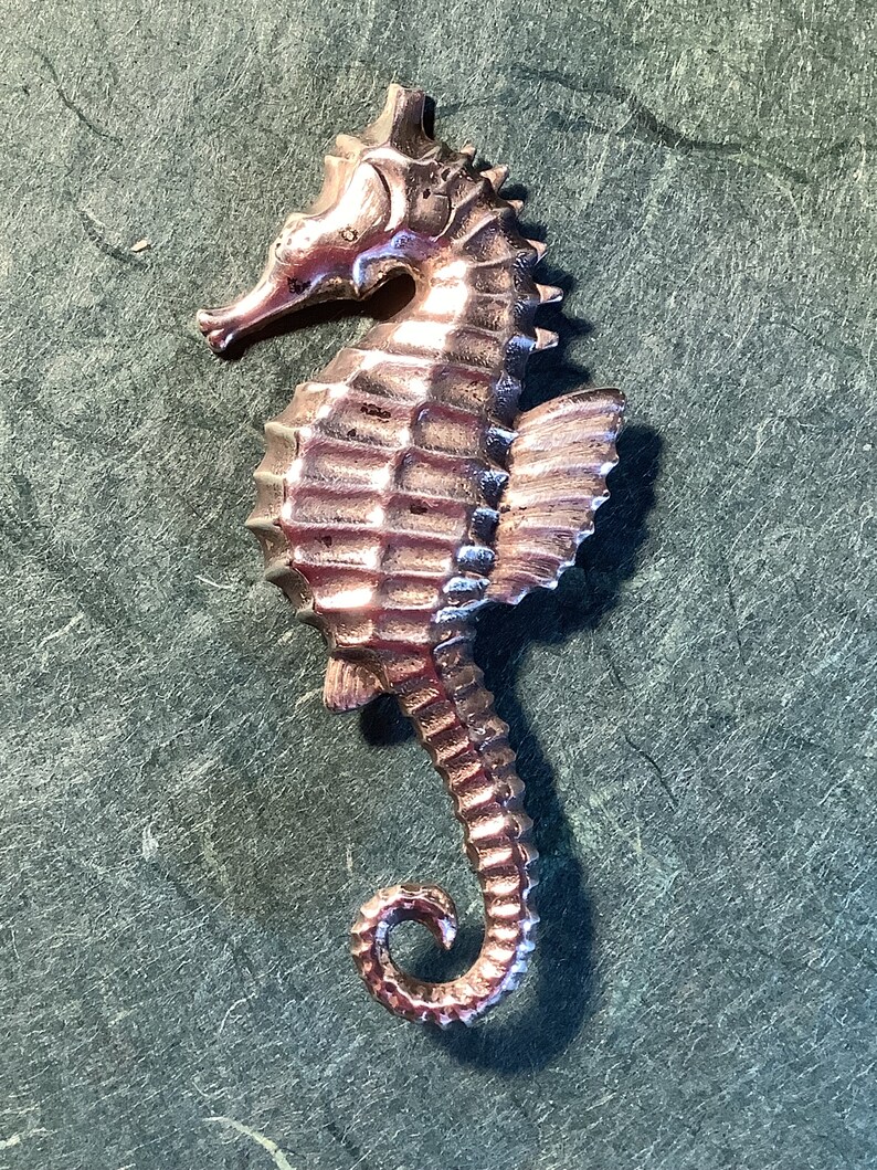 Lang Sterling Seahorse Brooch zdjęcie 5