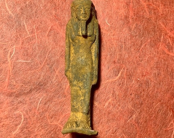 Egyptian Ushabti Funerary Figurine Amulet (U190)