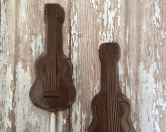 12 cadeaux guitare rock star chocolat bonbons table buffet de bonbons guitares mélomanes répétition concert rockabilly