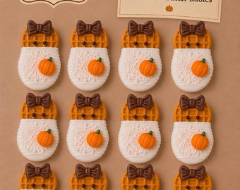 12 Pumpkin Nutter Butter Baby Cookies, Baby Shower Cookies, orange Pumpkin Baby Shower Favors, First Birthday Cookies, Fall Baby Shower Trea