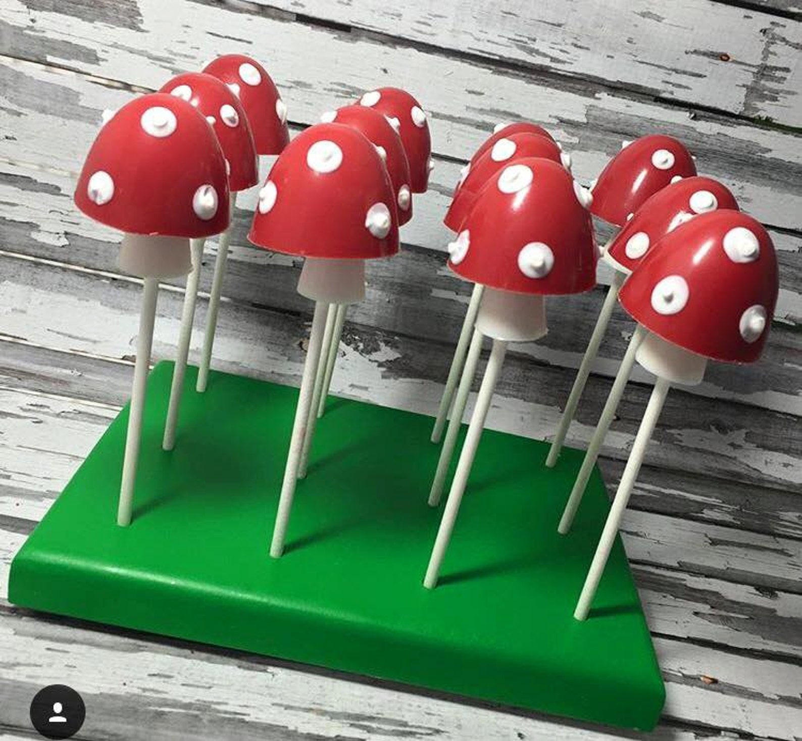 1 dozen Red White Mushroom Power Up Chocolate 3D Lollipops | Etsy
