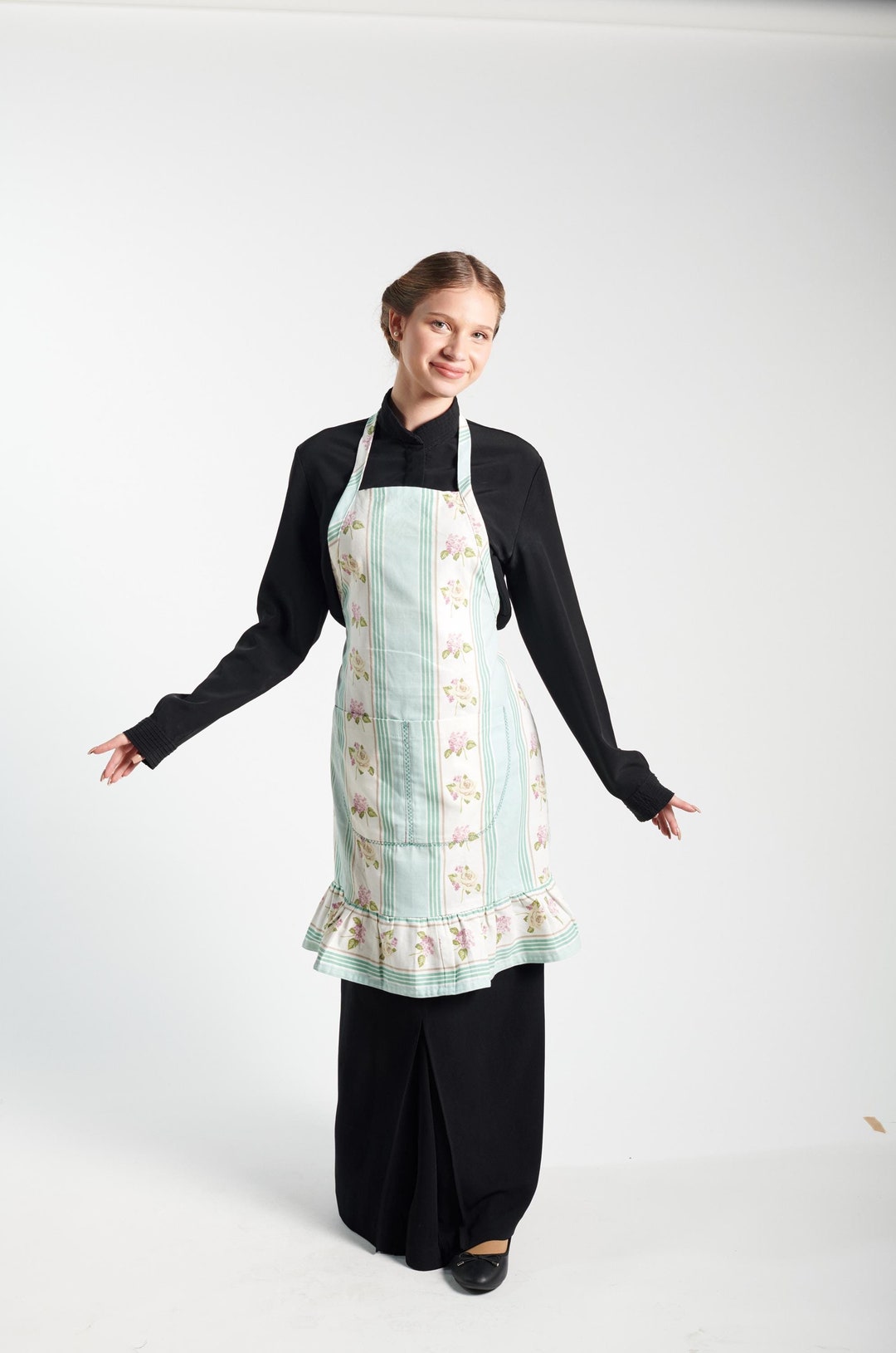 Boutique Vintage Style Full Apron - Etsy
