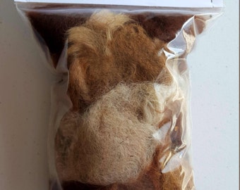 100% alpacavezel voor vogelnestballen/kooien