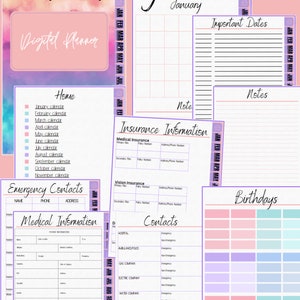 Undated Digital Planner