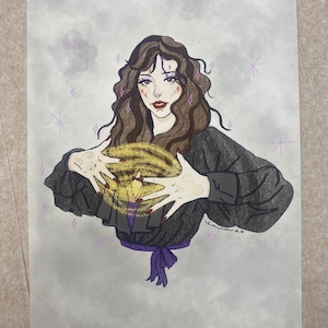 Kate Bush Illustrated Print