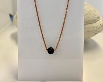 Minimalist Onyx Necklace