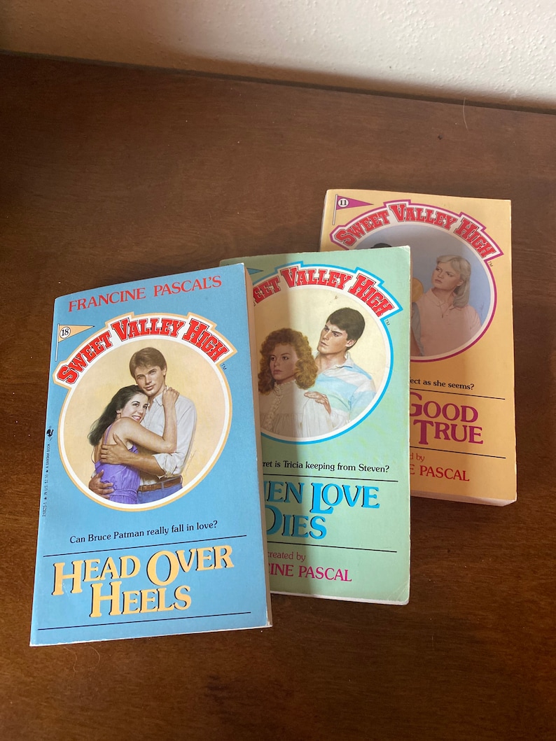 3 Francine Pascal Sweet Valley High Novels image 1