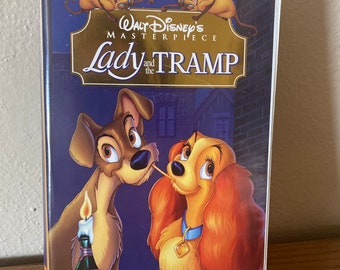 Lady and the Tramp Walt Disney Masterpiece VHS