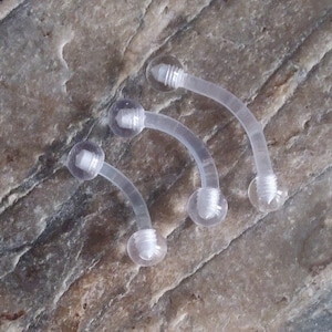 Mri safe body jewelry top