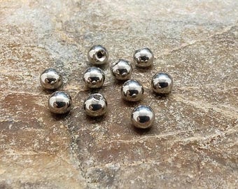 10 bolas de repuesto para barra de 16 g, bolas para piercing, bolas para tabique nasal, bolas para barra, bolas de repuesto para barra, bolas de 16 g, accesorios para piercing