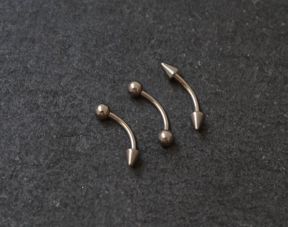 Spiked curved barbell sale