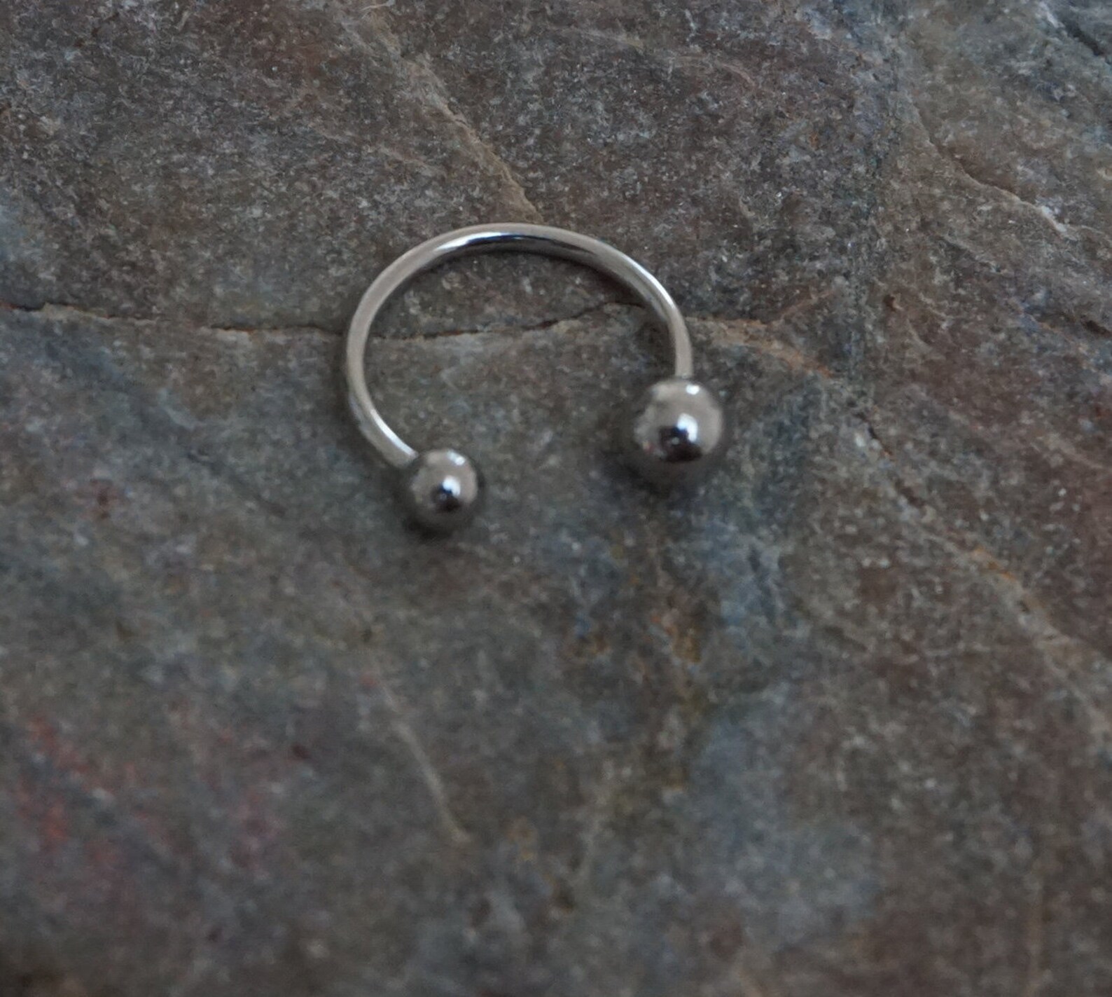 16g HorseShoe Septum Silver Septum septum Ring 10mm septum Etsy