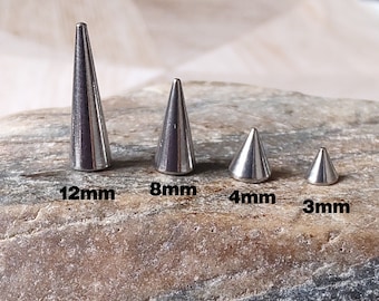 16g Replacement barbell spikes, replacement barbell cones, spare barbell spikes,16g spikes, extra barbell spikes, spikes for barbell,