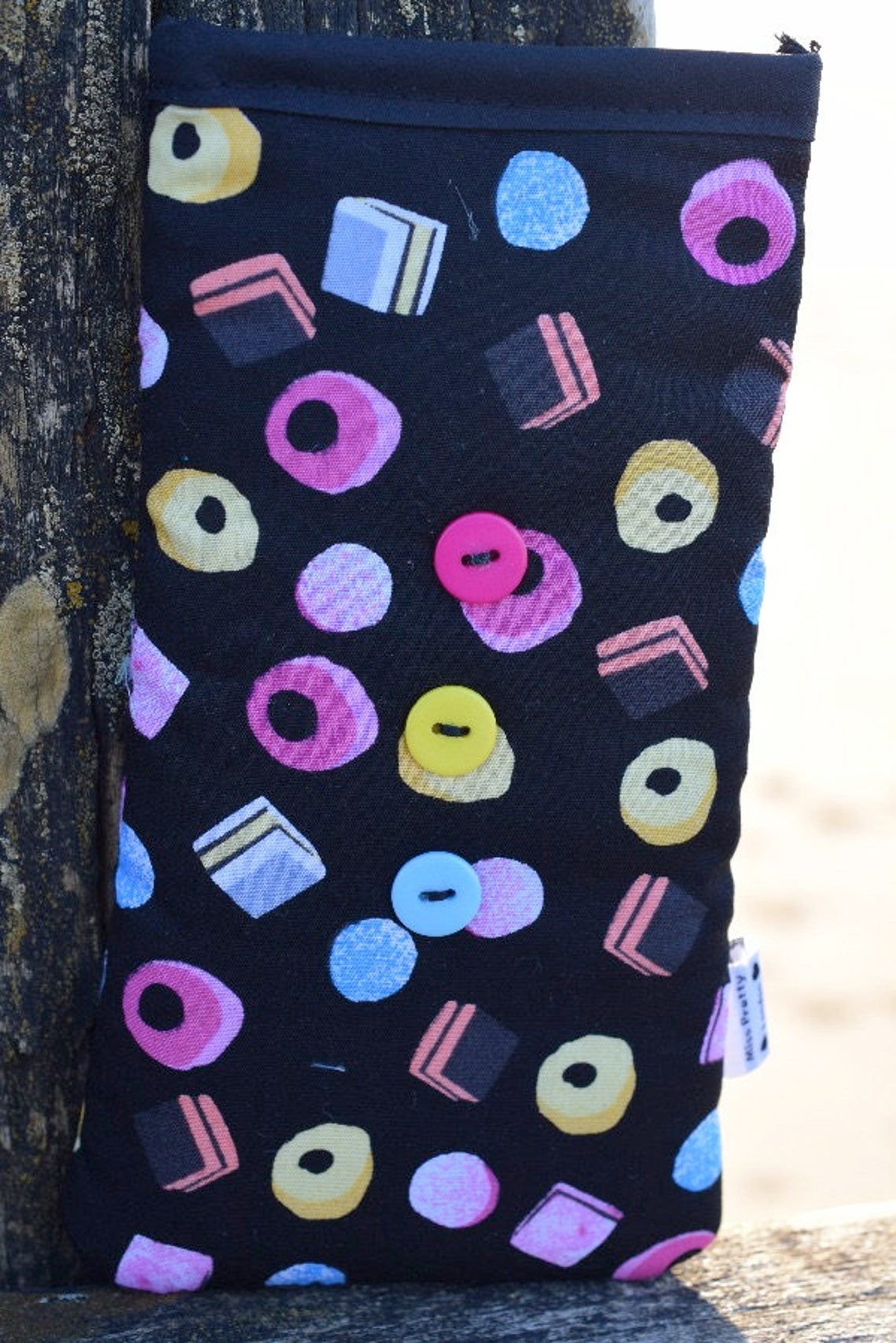 Mobile Phone Cell Phone Socks Novelty Prints Handmade to Etsy UK