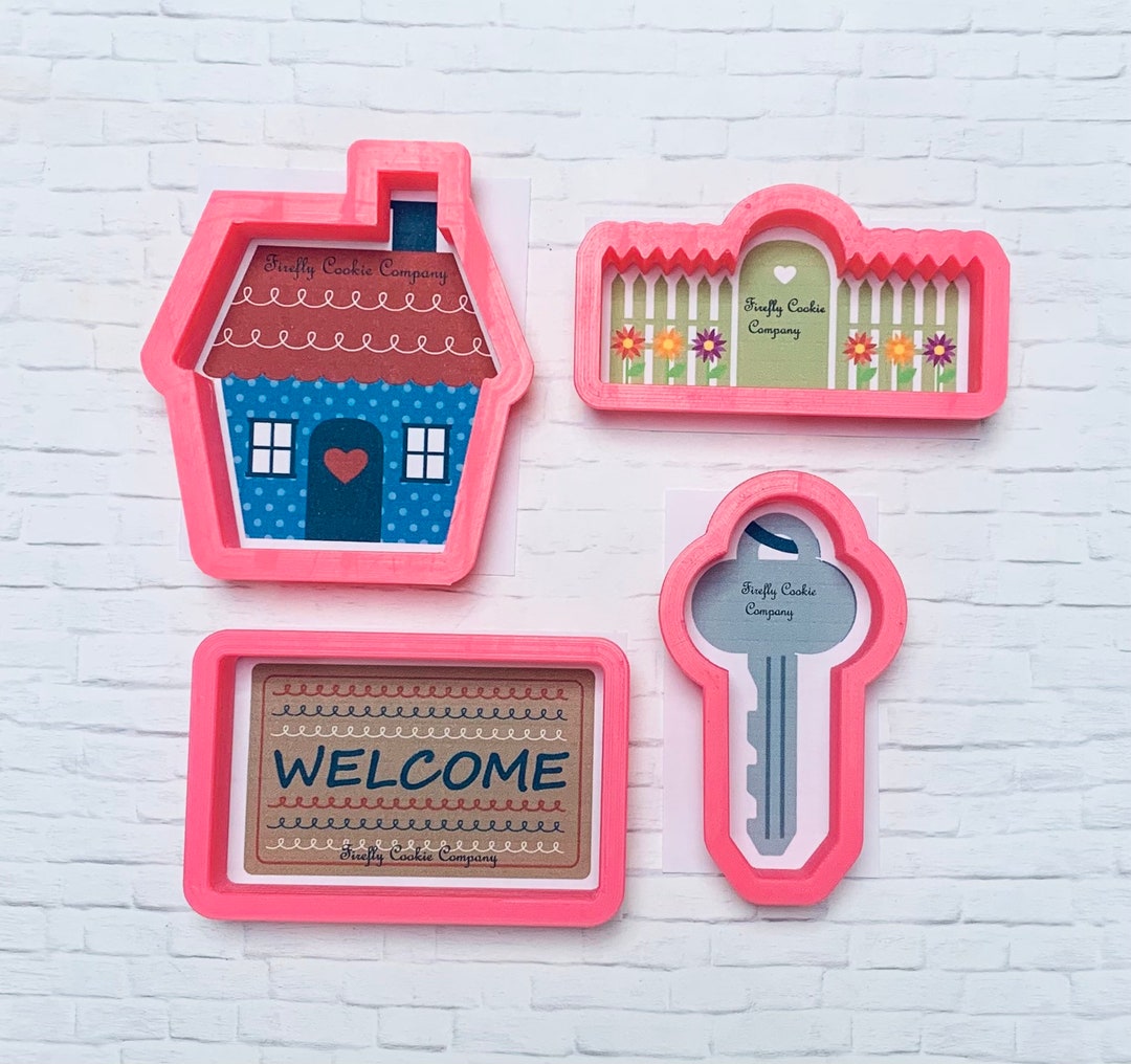 Real Estate Cookie Cutter Set New Home Etsy