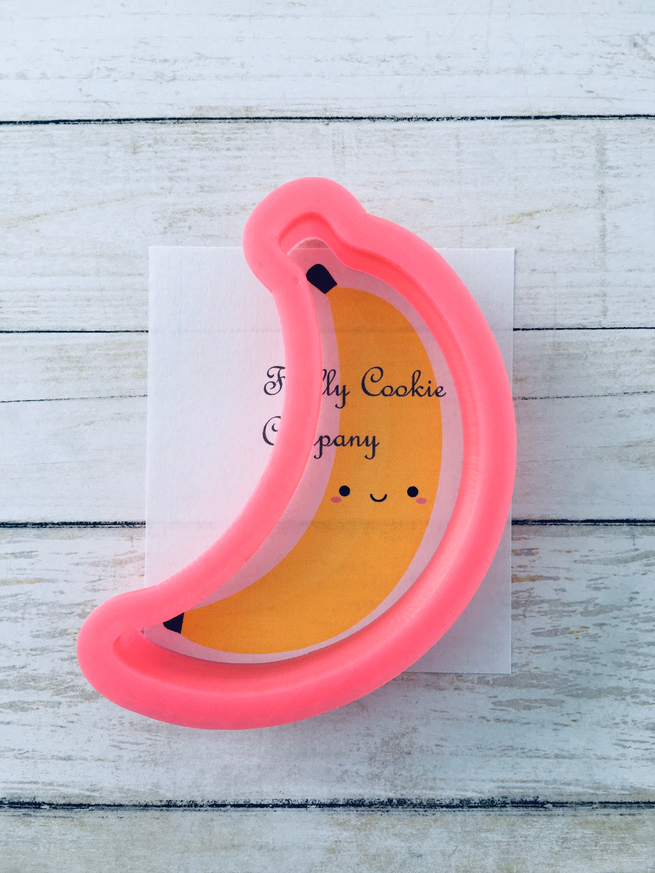 Banana Cookie Cutter Cutter Fruit Theme Food Etsy