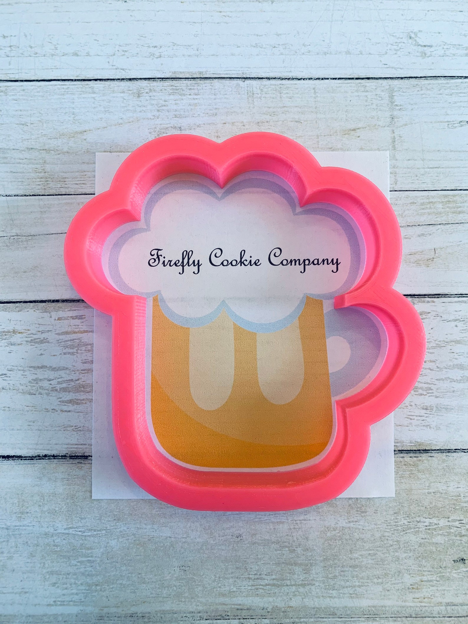 Beer Mug Cookie Cutter Drinks Theme Etsy