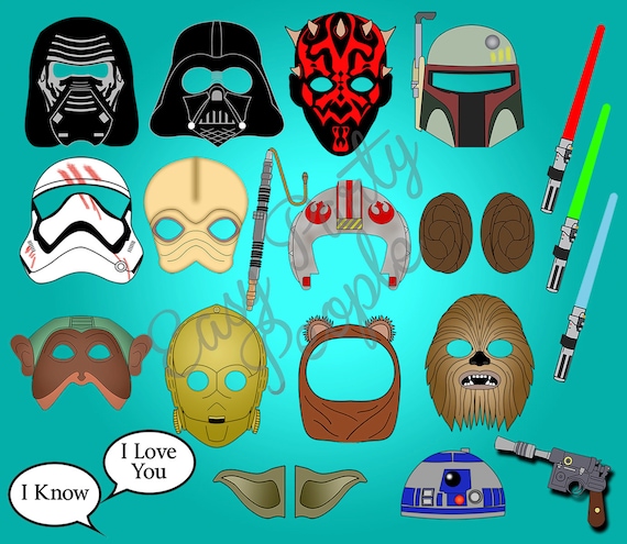 Star Wars Photo Booth Props | Etsy Australia