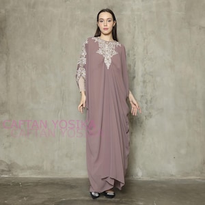 Lilac Caftan Maxi Dress, Home Dress, Summer Dress, Loungewear, Maternity Gifts, Dress, Beach Kaftan, Gifts For Her