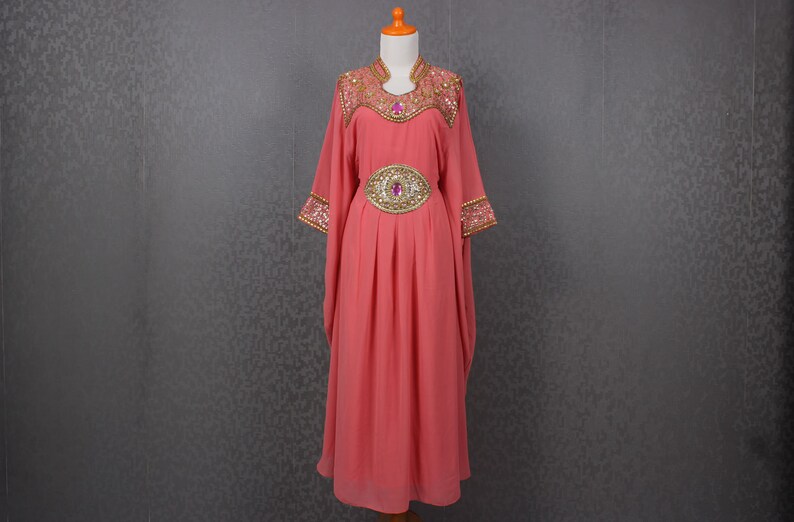 abaya kaftan maxi dress