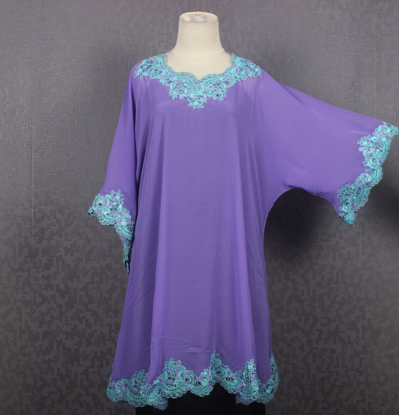Bohemian Dress Beach Cover Up Oversize Loose Kaftan Dress Beach Cover Up Plus Size Dress Kaftan Long Dress