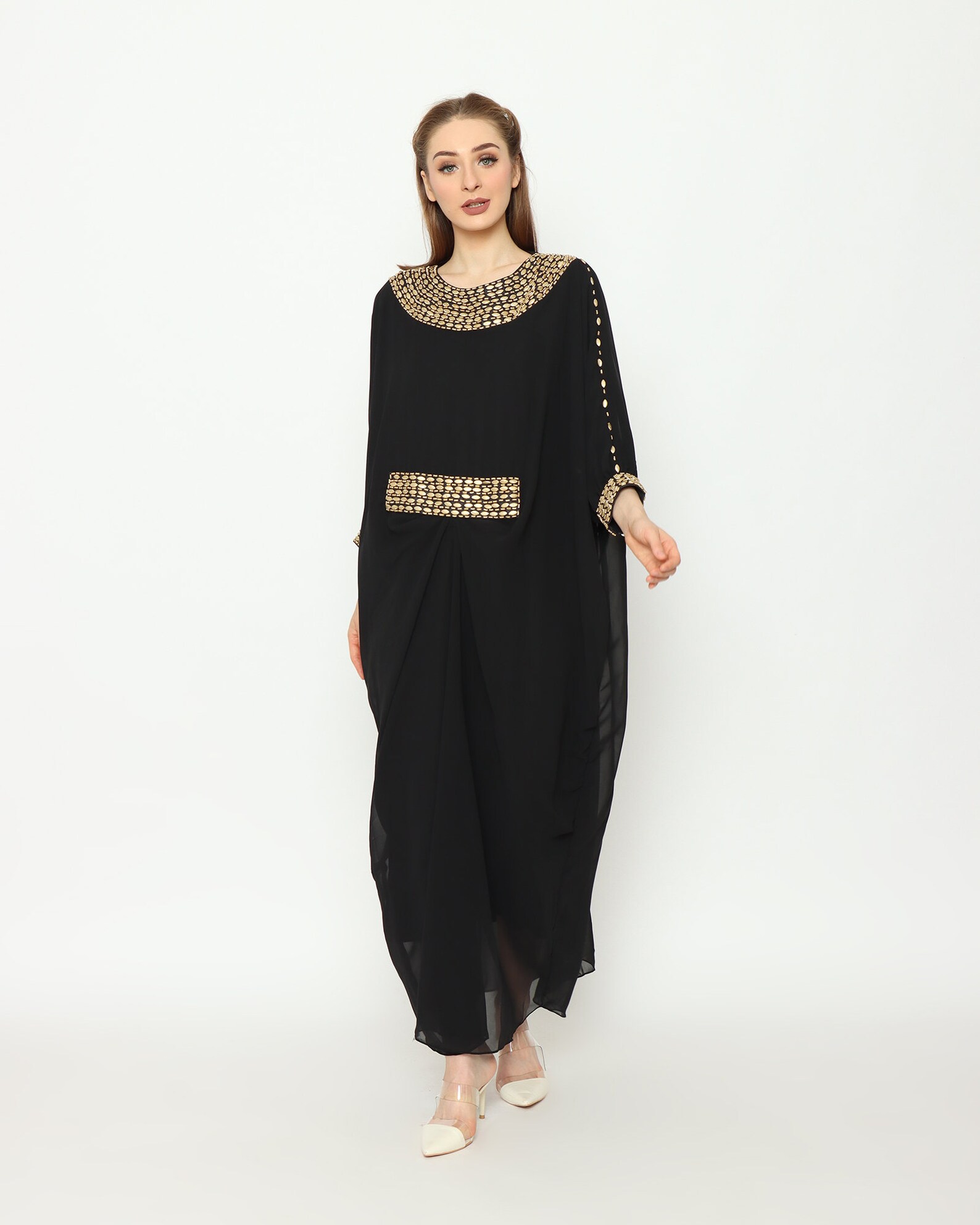 sequin kaftans