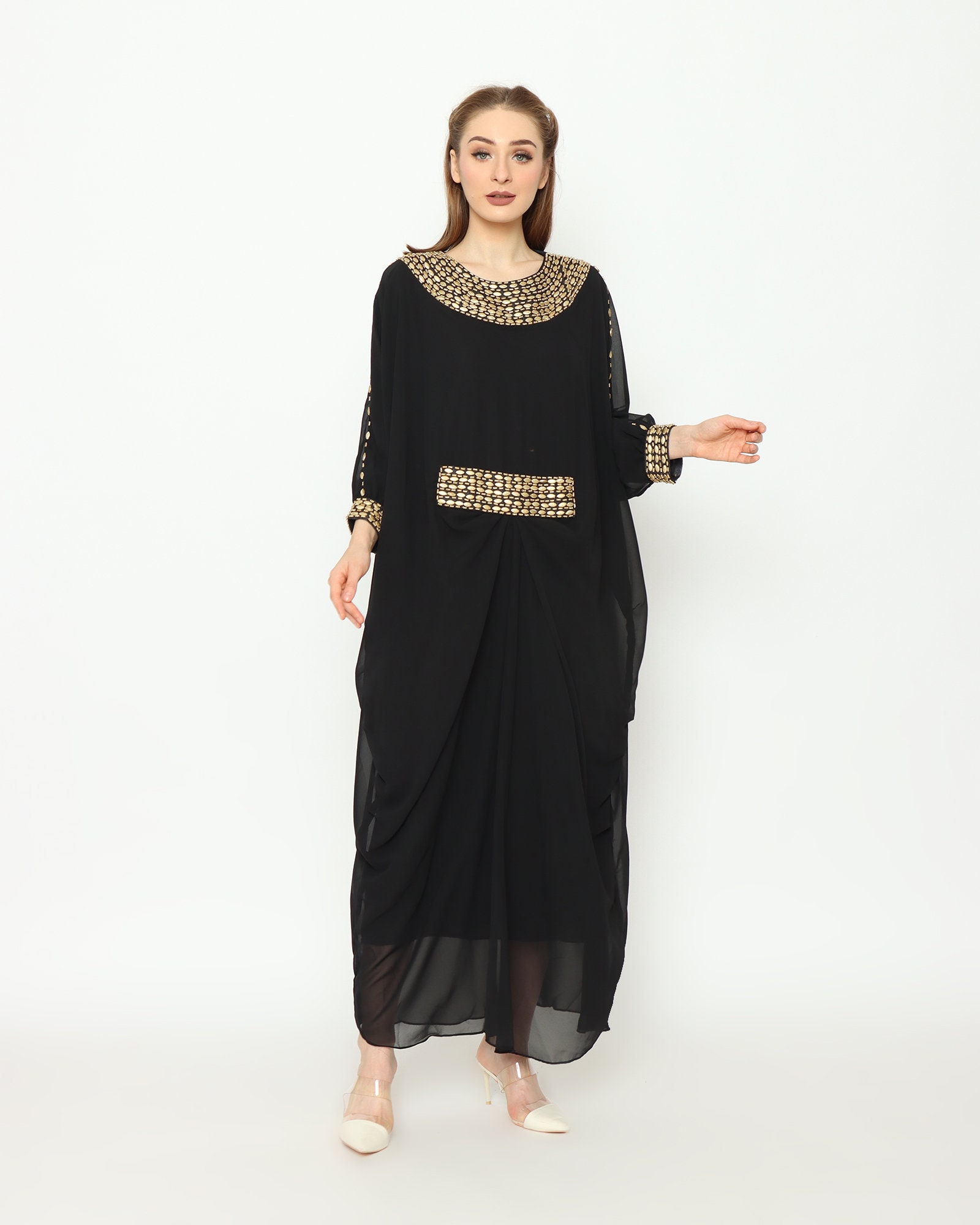 sequin kaftans