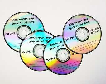 Holographic CD sticker