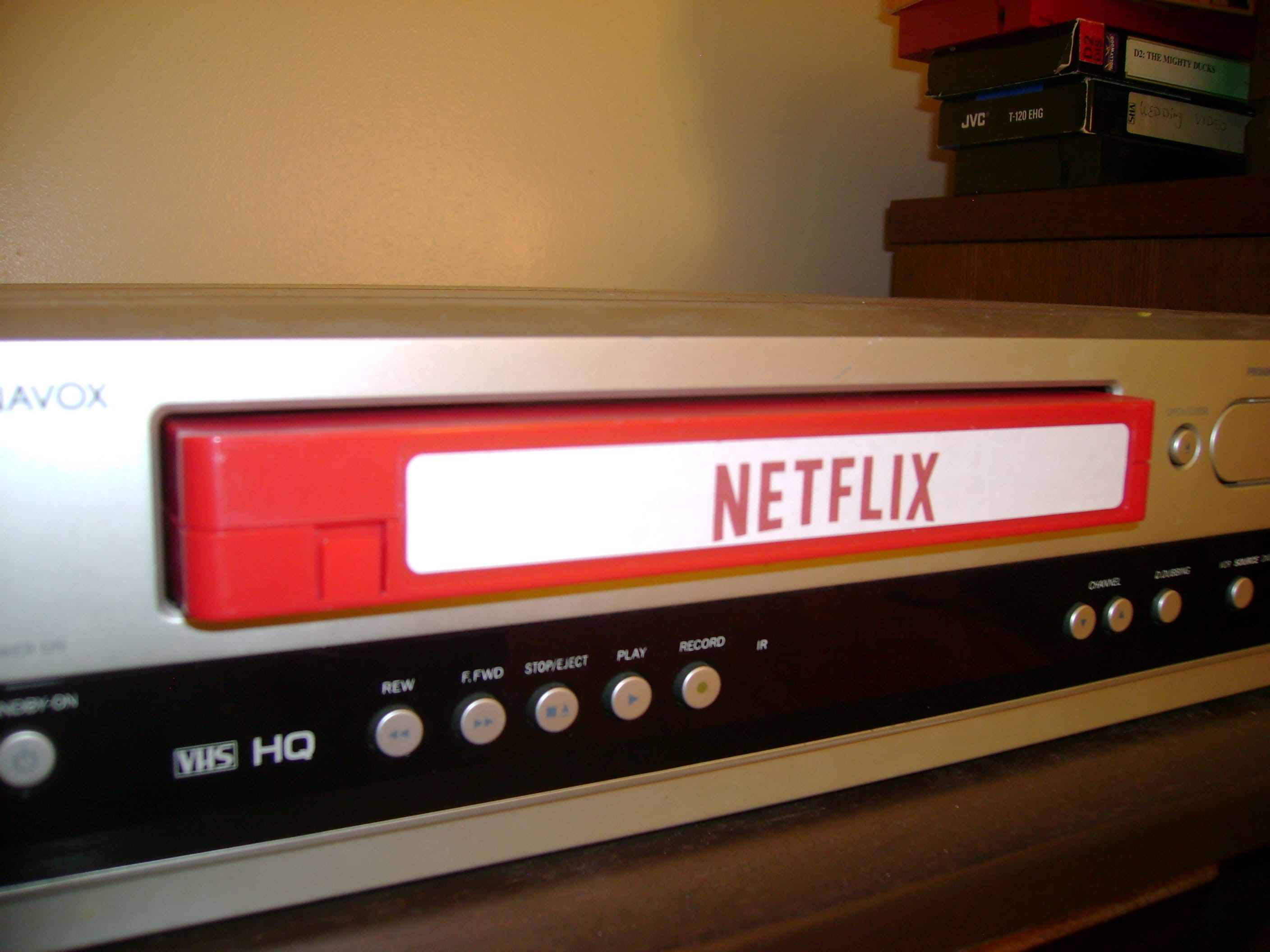 Netflix Style VHS Tape Etsy UK