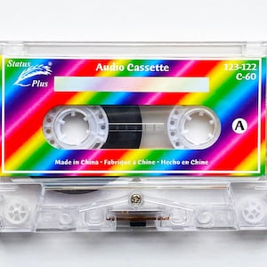 Rainbow cassette mixtape