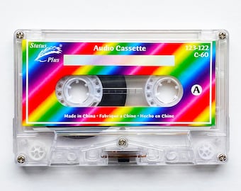Rainbow cassette mixtape
