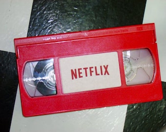 Netflix style VHS tape