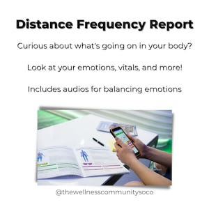 Distance Frequency Body Scan + Emotional Balance
