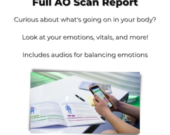Complete AO Scan Report (Inner Voice, Vitals, Comprehensive, Body Systems)