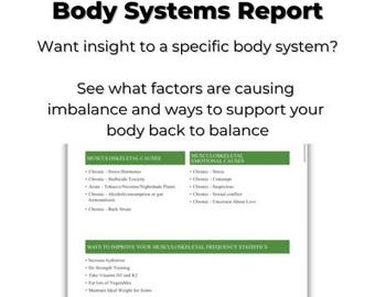 Body Systems Report