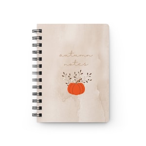 Herbst Notizbuch