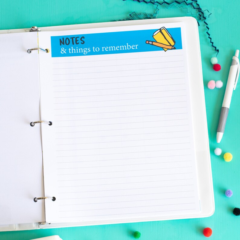 Printable Vacation Binder travel planner digital planner Etsy