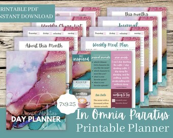 Imprimable Girlmore Girls Happy Planner Inserts, Inserts de planificateur, Gilmore Girls Planner, Planner imprimable, In Omnia Paratus Planner