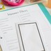 Printable Black and White Home Organization Binder, Printer-friendly ...