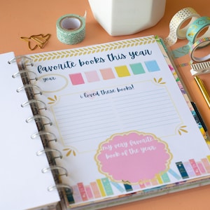 Printable Classic Happy Planner Book Inserts, Book Planner Inserts ...