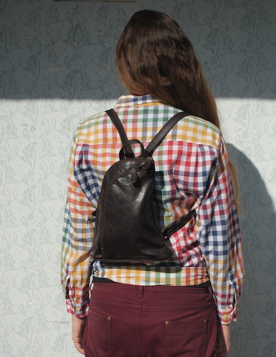 Backpack women, backpack purse, leather backpack p