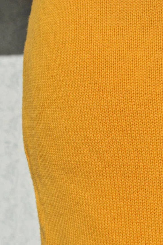 Vintage MARIMEKKO  Yellow Knitwear Skirt - image 3