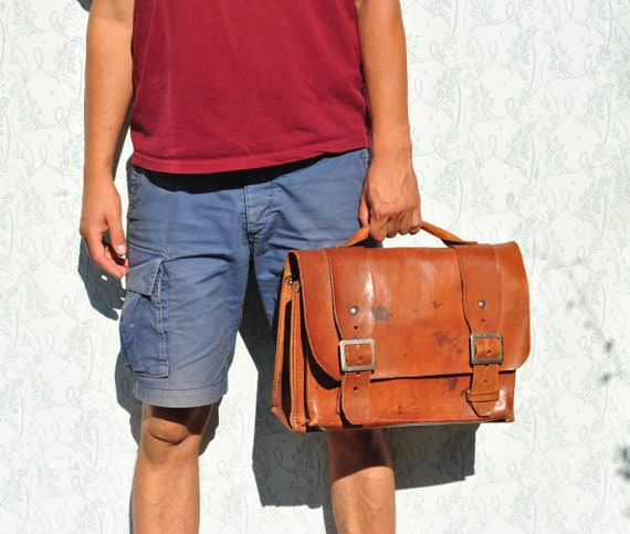 Leather briefcase, satchel bag men, satchel handba